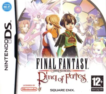 Final Fantasy Crystal Chronicles - Ring of Fates (USA) (En,Es) box cover front